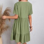 Green Short Dress