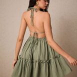 Green Short Dress (1)