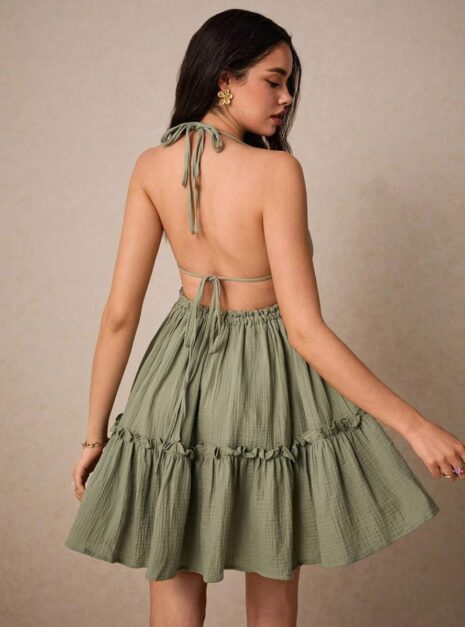 Green Short Dress (1) Green Short Dress (1)