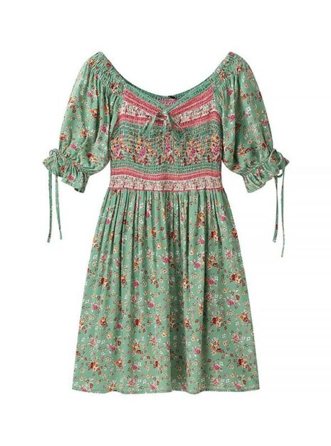 Green Short Dress Green Short Dress
