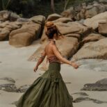 Green Skirt A1