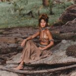 Khaki Skirt