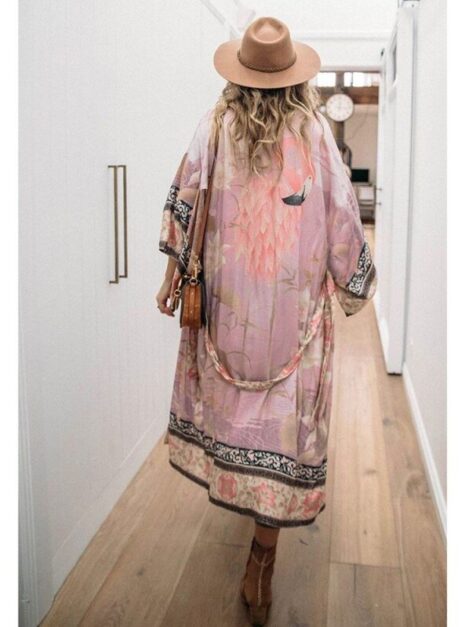 Pink Kimono (6) Pink Kimono (6)