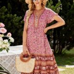 Pink Long Dress