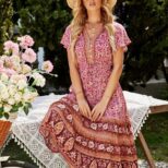 Pink Long Dress (1)