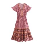 Pink Long Dress (3)