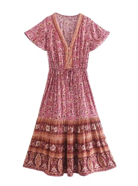 Pink Long Dress (3) Pink Long Dress (3)