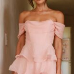 Pink Midi Dress