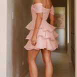 Pink Midi Dress