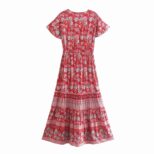 Red Long Dress (1)