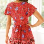 Red Short Dress (4)