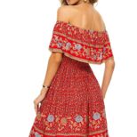 Red Short Dress A3