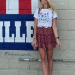 Red Skirt A1