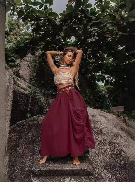 Red Skirt A2 Red Skirt A2