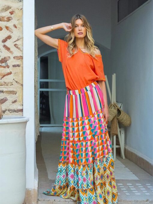 Stripe Skirt