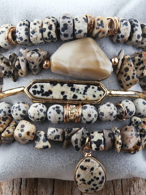 White Black Bracelet