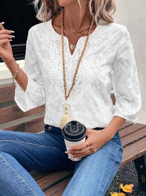 White Blouse A4 White Blouse A4