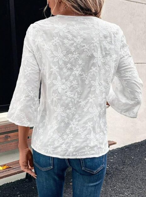 White Blouse A5 White Blouse A5