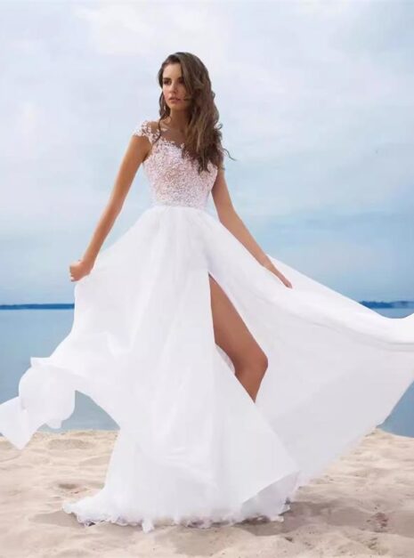 White Long Dress