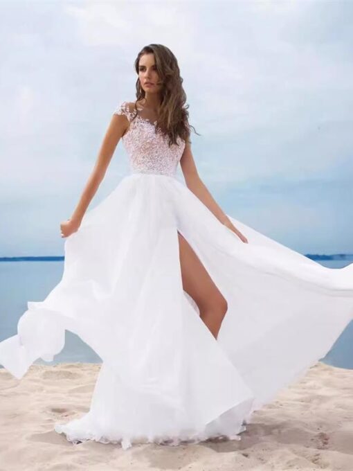 White Long Dress