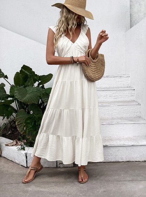 White Long Dress