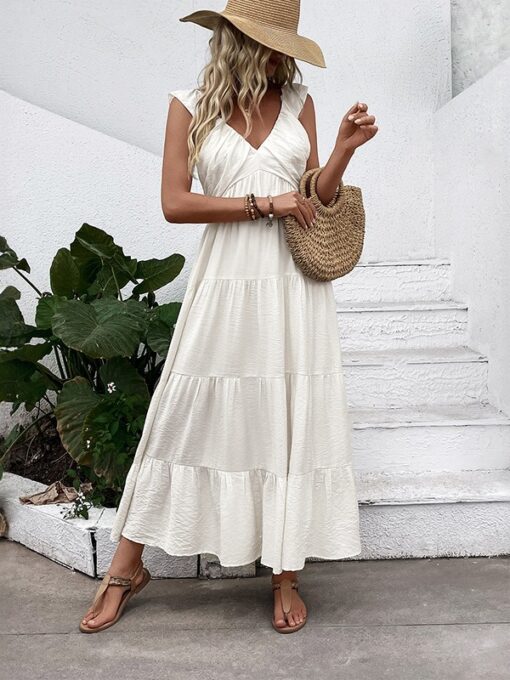 White Long Dress