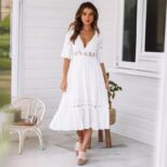 White Long Dress