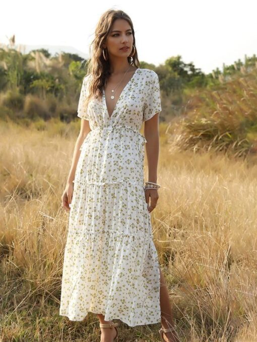 White Long Dress 02