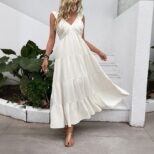 White Long Dress 03