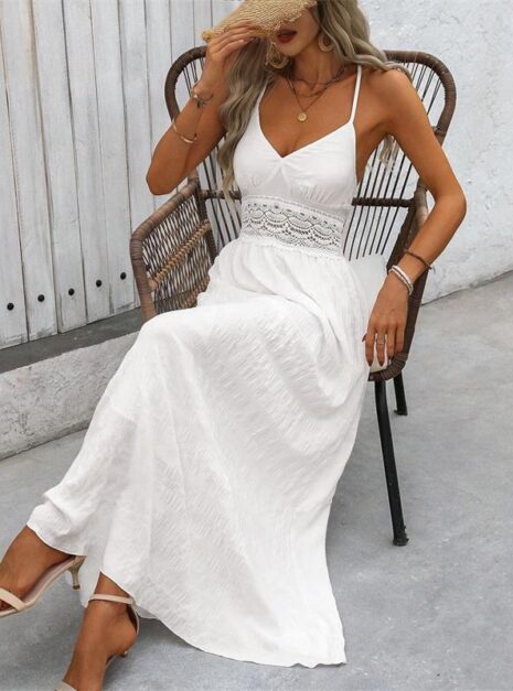 White Long Dress (3) White Long Dress (3)