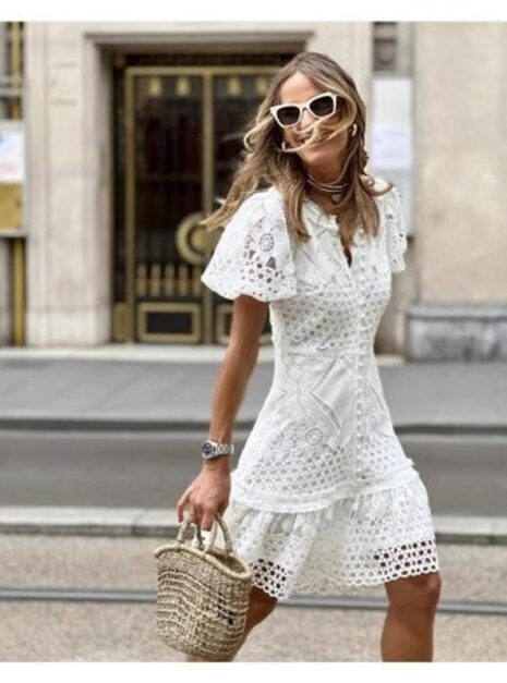 White Long Dress