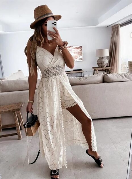 White Long Dress A1 White Long Dress A1