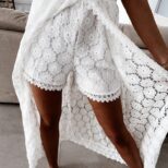 White Long Dress A7