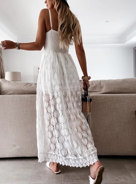White Long Dress A8 White Long Dress A8