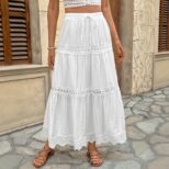 White Long Skirt 3