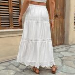 White Long Skirt 5