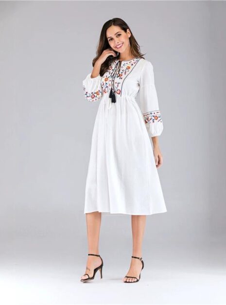 White Midi Dress 02 White Midi Dress 02