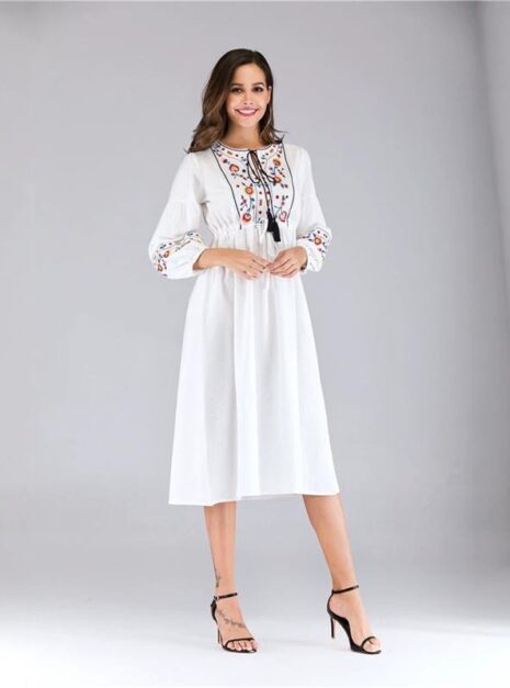 White Midi Dress 03 White Midi Dress 03