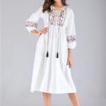 White Midi Dress 04