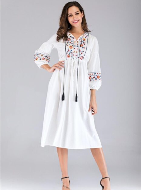 White Midi Dress 04 White Midi Dress 04