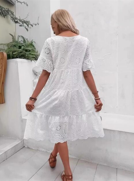 White Midi Dress 04 White Midi Dress 04
