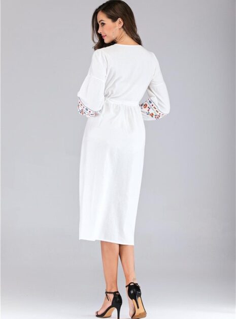 White Midi Dress 05 White Midi Dress 05