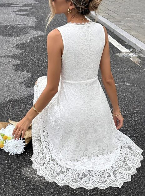 White Short DRESS (5) White Short DRESS (5)