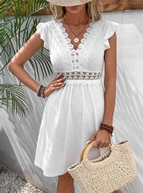 White Short Dress 03 White Short Dress 03