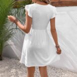 White Short Dress 06