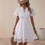 White Short Dress