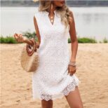 White Short Dress