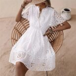 White Short Dress (2)