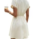 White Short Dress