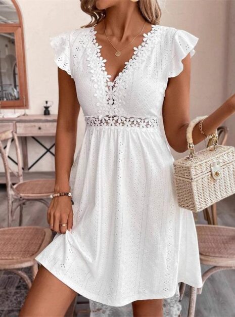 White Short Dress (2) White Short Dress (2)